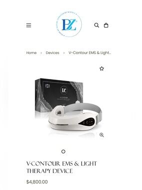 Below Zero V-Contour EMS & Light Therapy Device